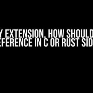 For Ruby Extension, How Should I Save a Reference in C or Rust Side?